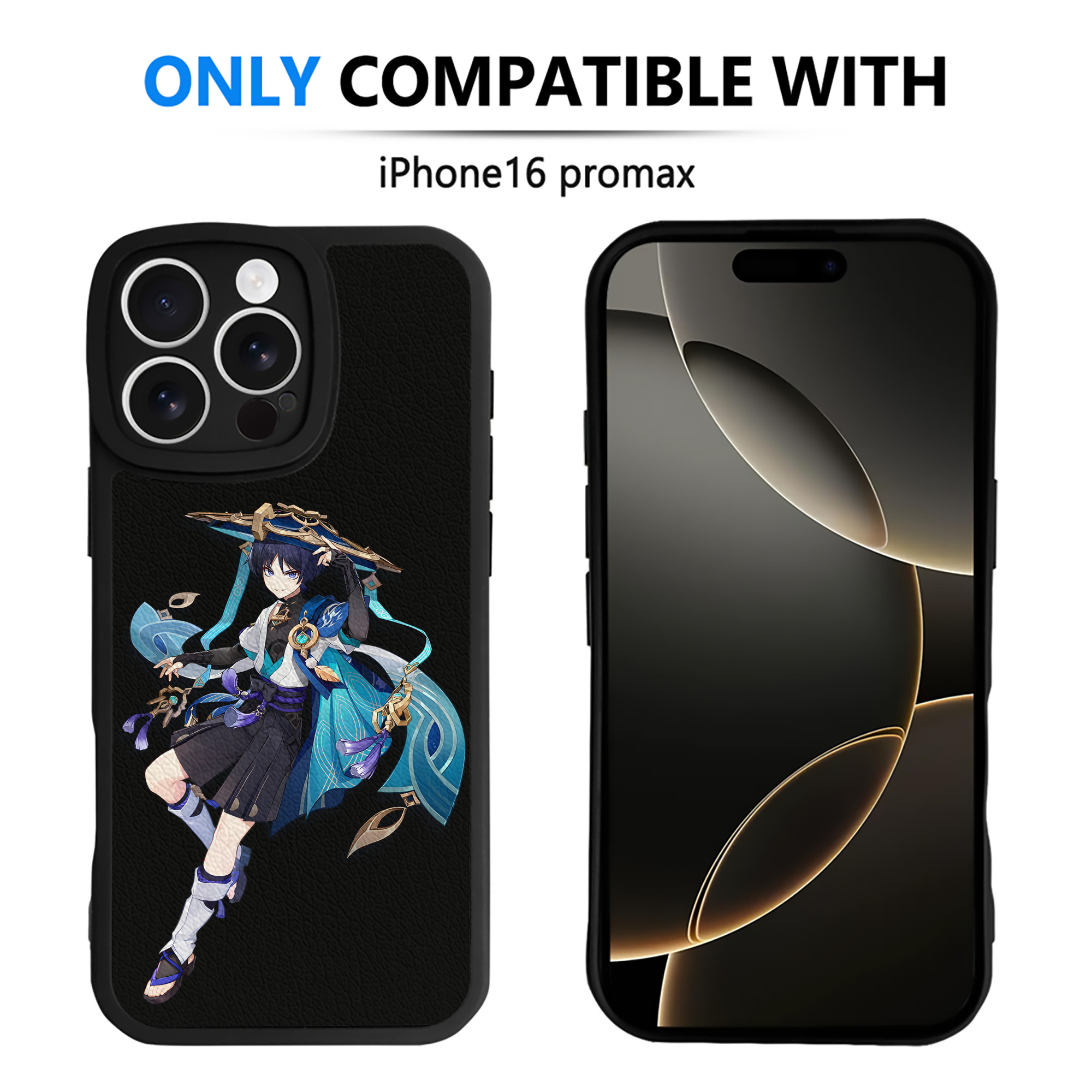 げんし神 さんペい genshin Sanpei 【iPhone 16シリーズ対応】シリコンスマホケース（レザー調） 材質：シリコン